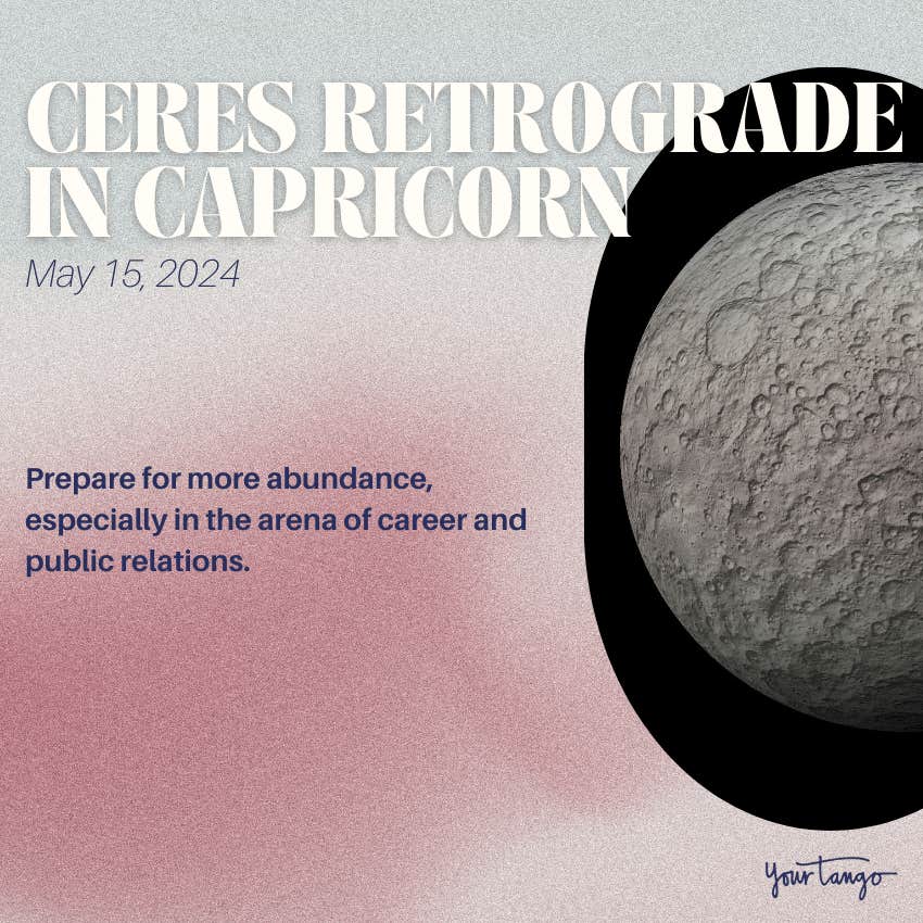 May astrology transit ceres retrograde in capricorn