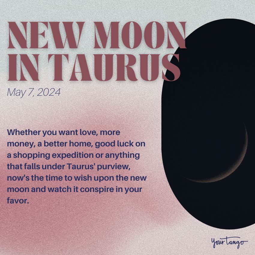 May astrology transit new moon in taurus