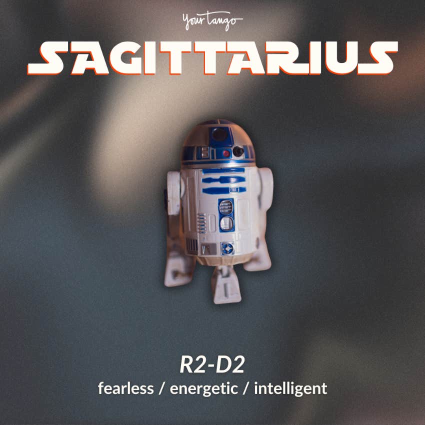 sagittarius zodiac sign star wars character r2-d2