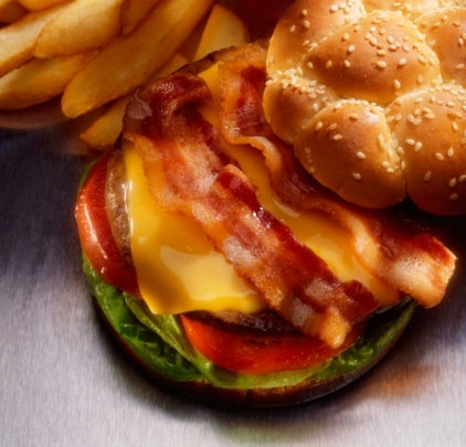 bacon cheeseburger