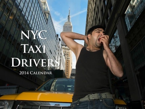Sexy NYC Taxi Drivers Calendar