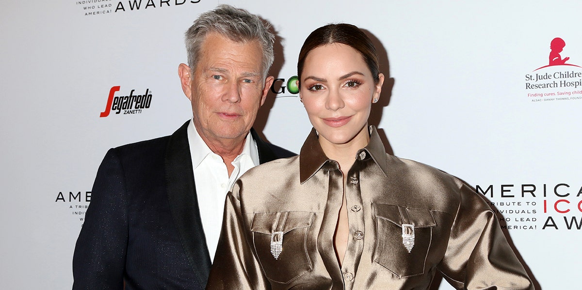 Katharine McPhee and David Foster Katharine McPhee and David Foster