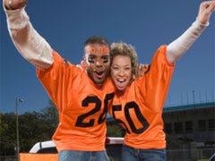 couple into football