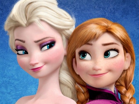 Frozen Anna and Elsa