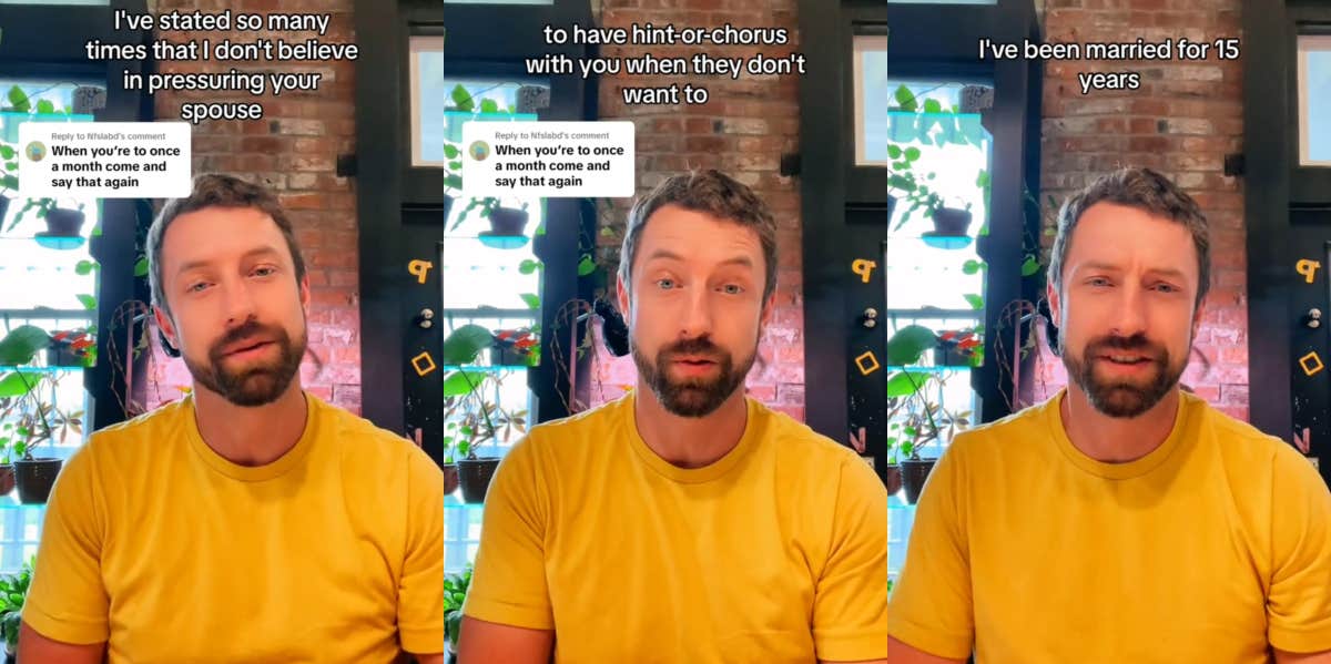 Doug Weaver talking about pressure and sex on TikTok