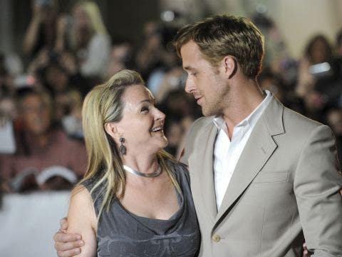 Ryan Gosling and his mom