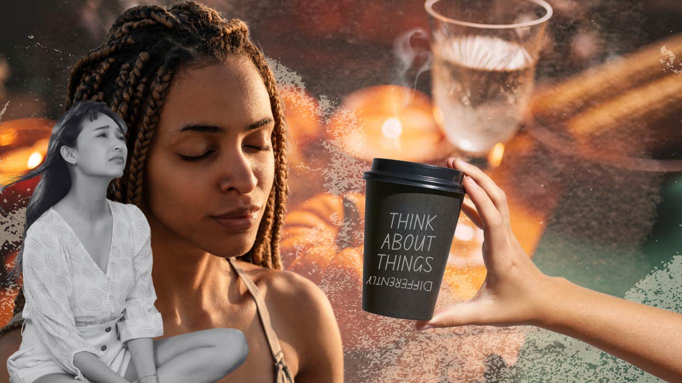 Why 'Being Grateful' Can Actually RUIN Your Happiness Woman feeling not so grateful but finding the small things that do envoke the feeling