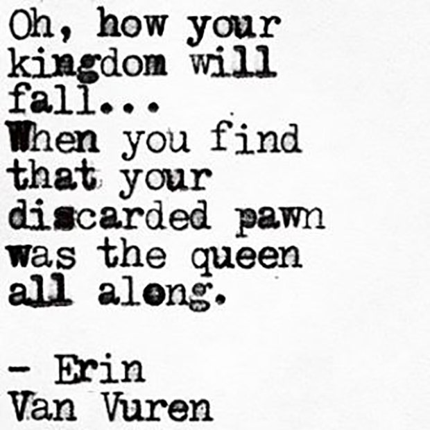 Erin Van Vuren Poetry Life Quotes