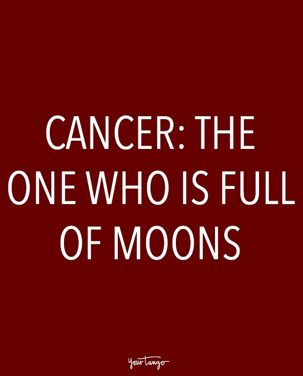 cancer zodiac signs in one sentence