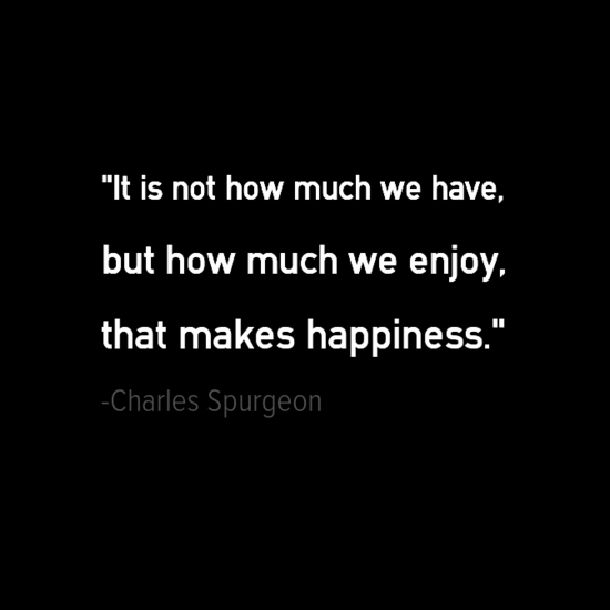 Charles Spurgeon make your own happiness quotes
