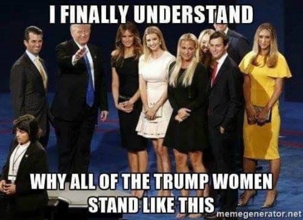 funny Donald Trump pussy meme