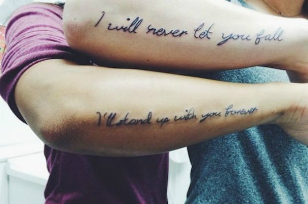 best friend tattoo friendship quotes