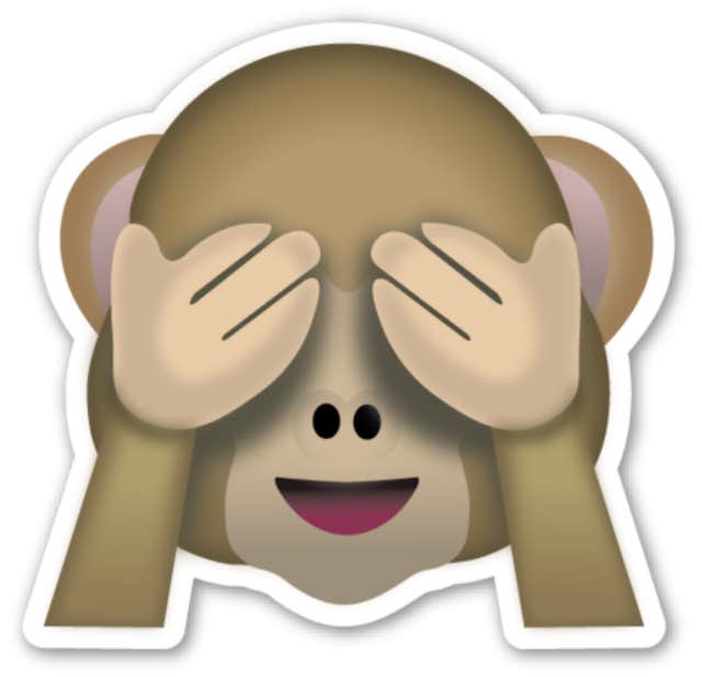 The monkey emoji(s) — cute but casual