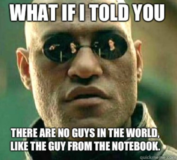 The notebook meme