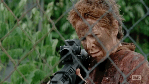 Melissa McBride as Carol Pelletier on 'The Walking Dead' - Giphy
