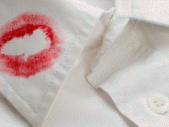 Lipstick on napkin Lipstick on napkin