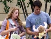 Katherine Heigl Josh Duhamel on the set of Life As We Know It