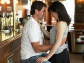 Friendly, or flirting? couple flirting bar