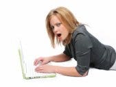 I Had An Online Romance With A Grandmother woman with laptop confused by online dating