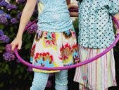 5 Innovative Ways To Bond As A Family girls with a hoola hoop
