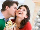 The Top 5 Things Wives Want From Their Husbands husband wife happy holidays present