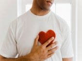 Community: Should You Reunite With Your Ex? man holding felt heart