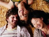 Is It OK To Date Your Ex's Friend? one man with two women lying down