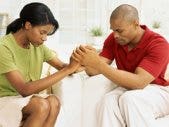 Couple praying