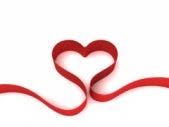 Love Bytes: Oral Sex Empowers Young Women? red ribbon heart shape