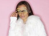 Ambitious, Overachieving Women Have The Best Sex woman with dollar sign sunglasses