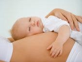 first child mom pregnant with second baby