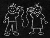 stick figures
