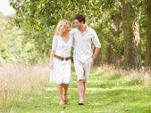 Happy Environment Day! 7 Eco-Friendly Date Ideas For Couples couple walking in woods
