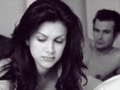 Why Your Brain Is The Biggest Sex Organ couple in bed woman upset