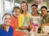 Everyone Is Pregnant But Me Smiling women at a baby shower