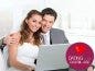 couple with laptop