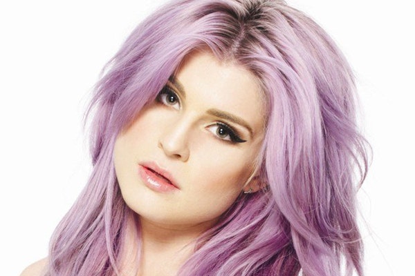 Kelly Osbourne purple hair press photo losing virginity first time sex