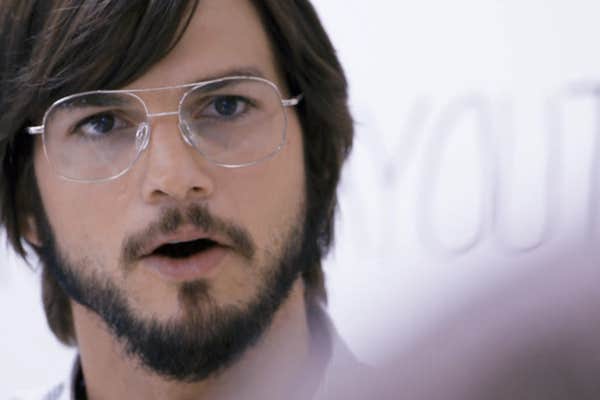 Ashton Kutcher as Steve Jobs in Jobs losing virginity first time sex