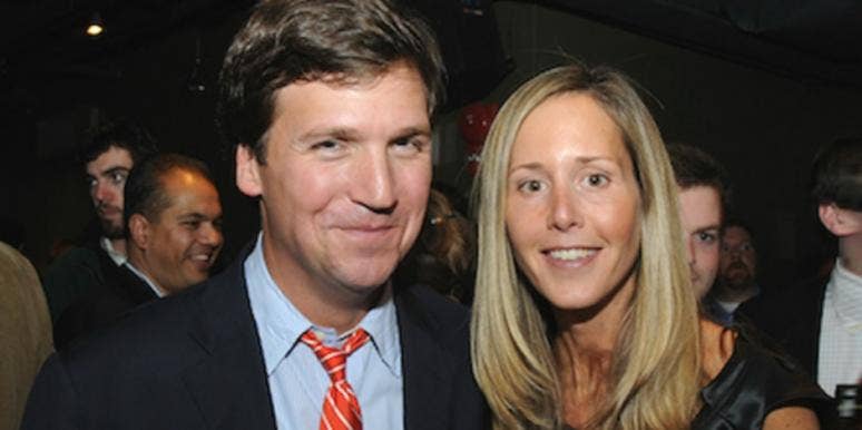 Tucker Carlson with beautiful, Wife Susan Andrews  