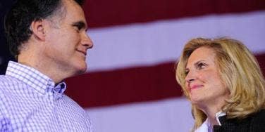 Mitt Romney and wife Ann Romney