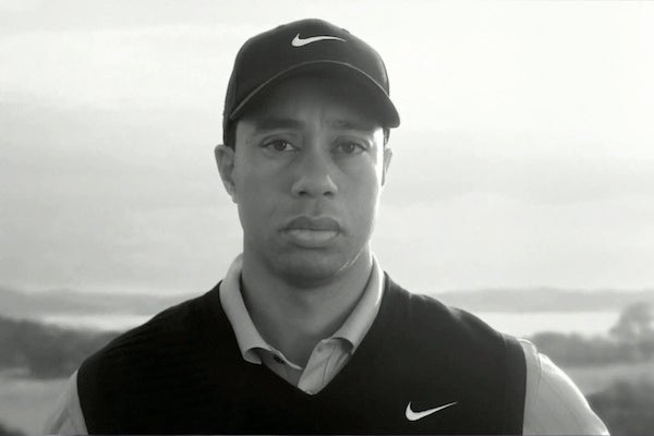 Tiger Woods from Nike Ad