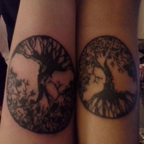 tree of life mother daughter tattoos
