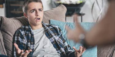 Teenage boy upset by dad charging him rent