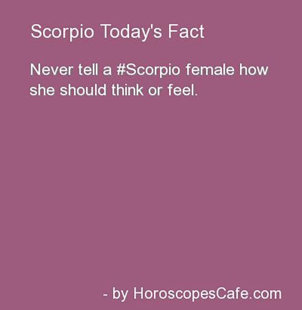 scorpio quote