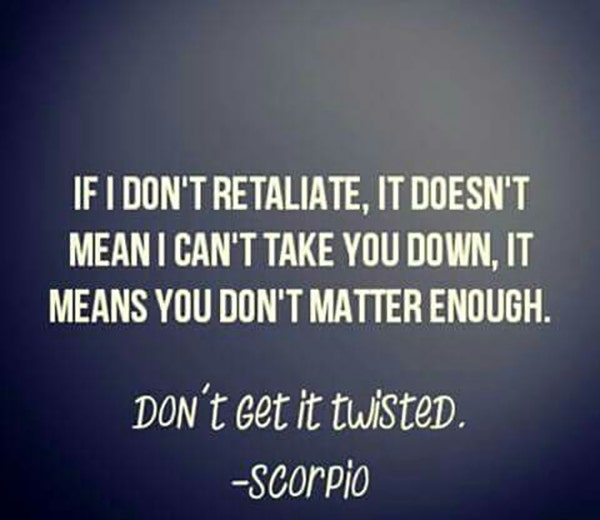 scorpio quote