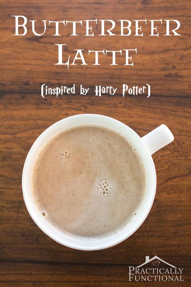 Starbucks Secret Menu drinks DIY butterbeer latte recipes