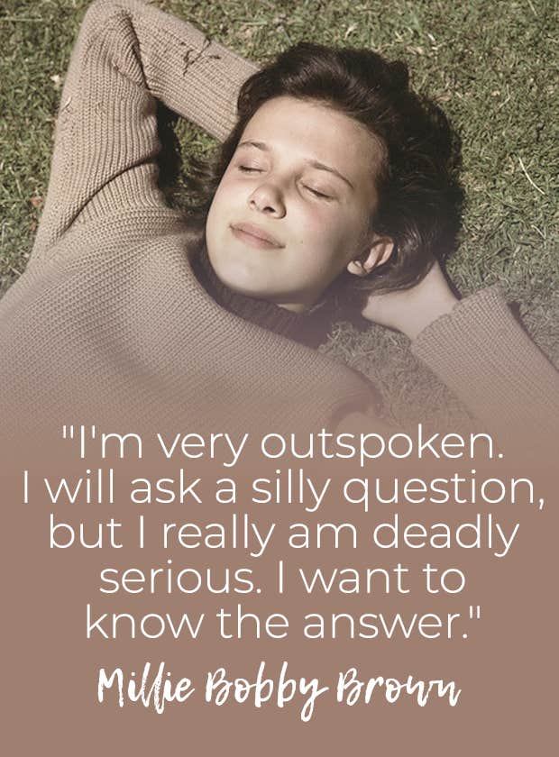 Millie Bobby Brown quotes Millie Bobby Brown birthday February 19