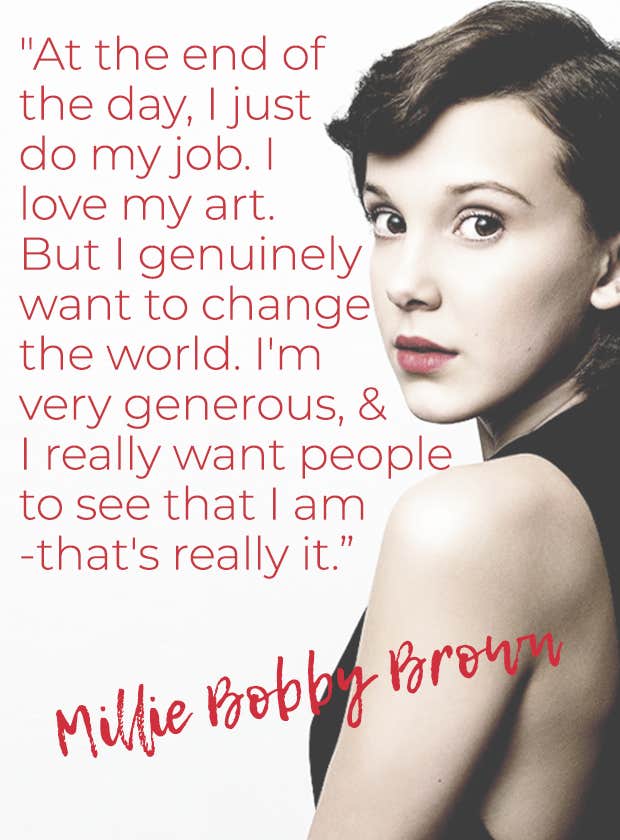 Millie Bobby Brown quotes Millie Bobby Brown birthday February 19