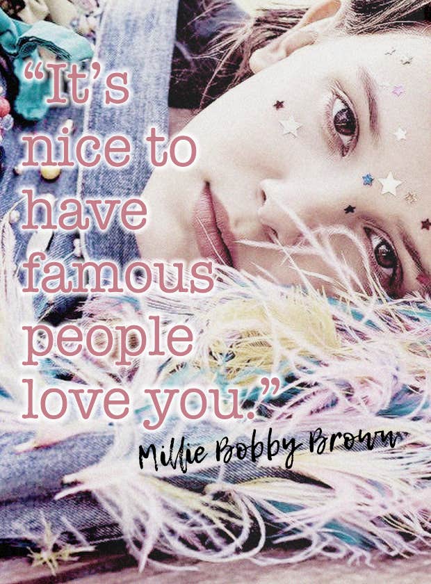 Millie Bobby Brown quotes Millie Bobby Brown birthday February 19