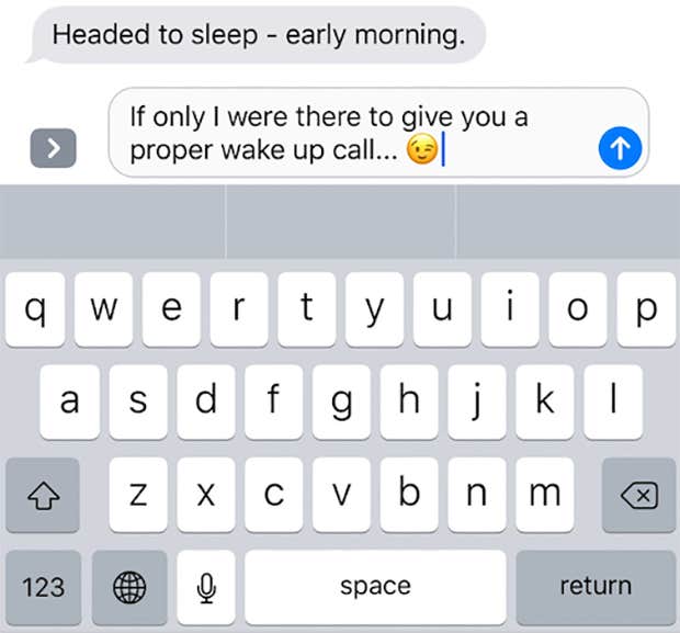 sexy good morning texts